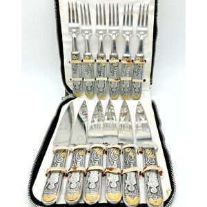 Acero Inoxidable Argentina Stainless Steel Silverware flatware Set 12